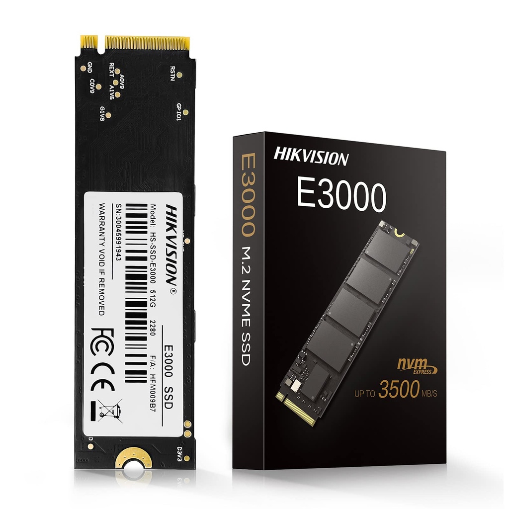 Hikvision E3000 512GB M.2 PCIe SSD (HS-SSD-E3000/512GB)