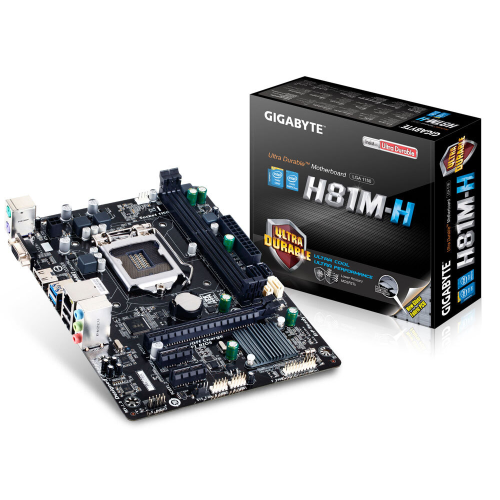 GIGABYTE GA-H81M-H DDR3 Micro ATX Motherboard