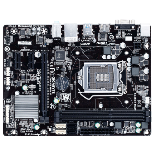 GIGABYTE GA-H81M-H DDR3 Micro ATX Motherboard