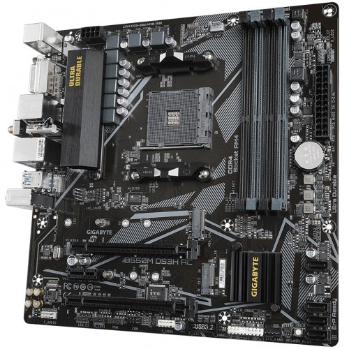 GIGABYTE B550M DS3H AC Micro ATX AMD Motherboard