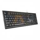 A4TECH KRS-85/83/82 Laser Engraving USB Keyboard With Bangla