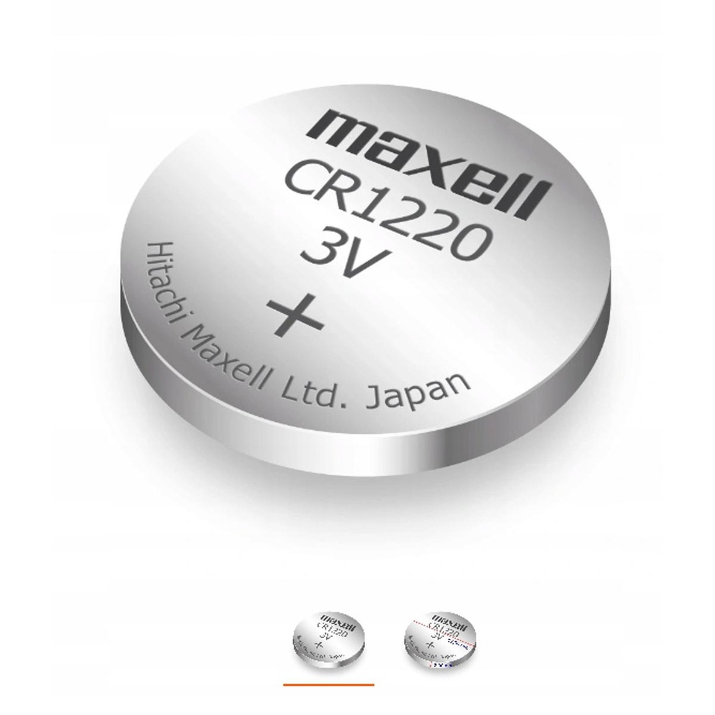 DVR Battery Maxell CR1220 Small Size