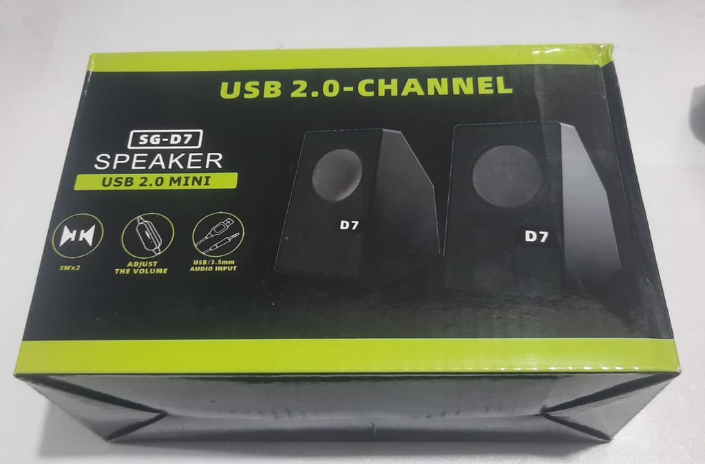 Desktop USB Speaker SG-D7 USB 2.0 Mini