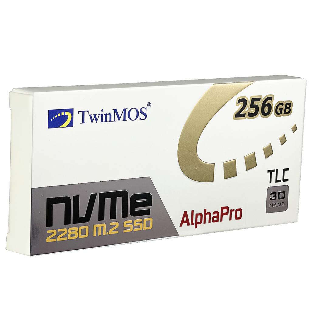 Twinmos 256GB M.2 2280 PCIe NVMe Gen.3 SSD #NVMEEGBM2280