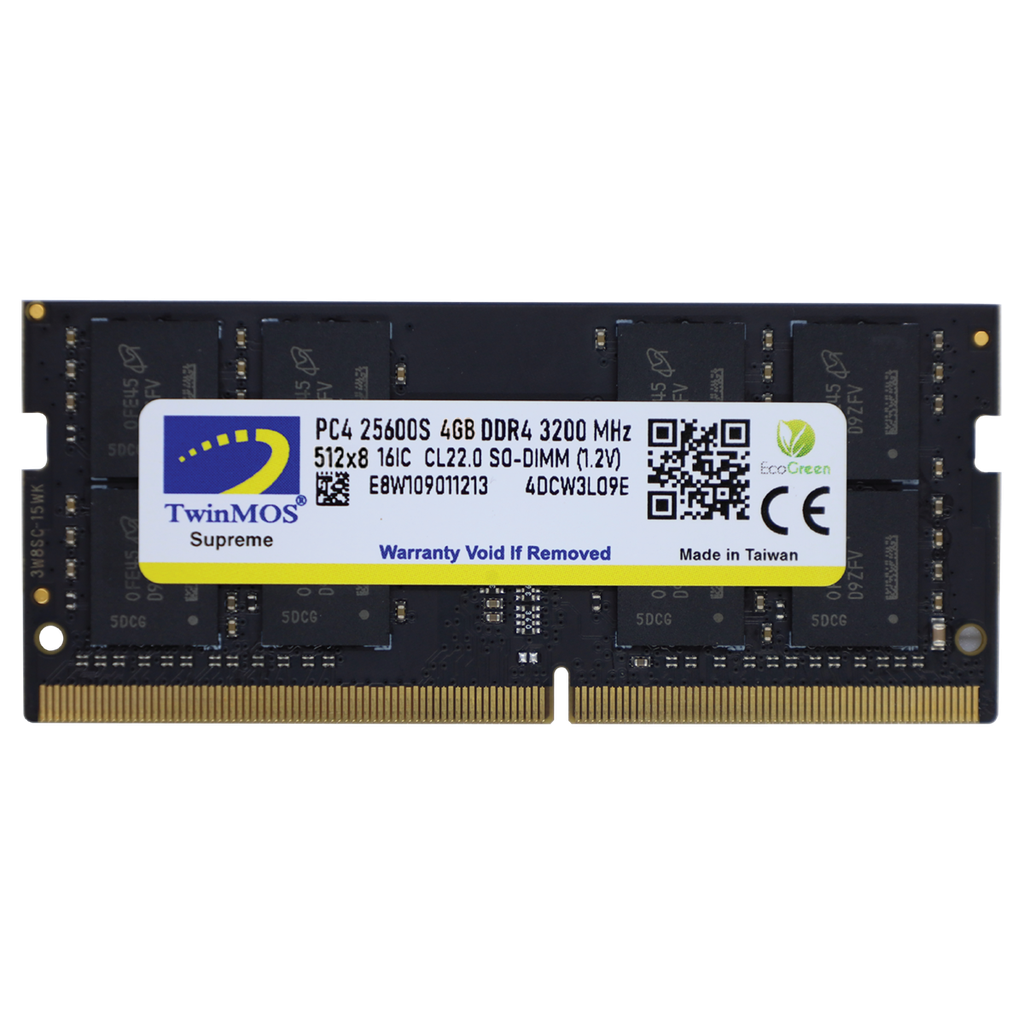 Laptop RAM TwinMOS 4GB 2666MHz DDR4 SO-DIMM