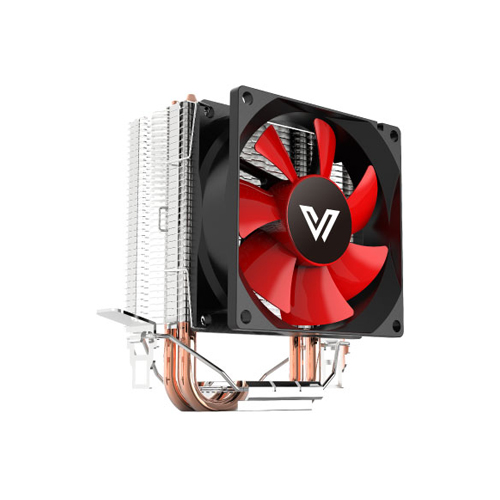 VALUE TOP VT-CL2800 AIR BLACK FRAME-RED BLADES CPU COOLER