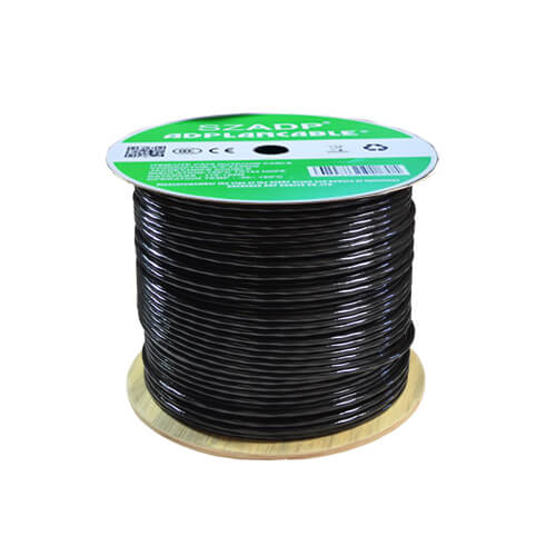 ADP Outdoor UTP Cable CAT-6 Black