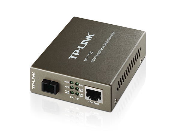 TP-Link MC111CS 10-100Mbps WDM Single Mood Media Converter