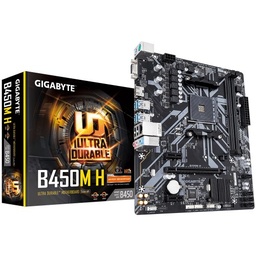 [GIGABYTE B450M H] GIGABYTE B450M H AMD AM4 Micro-ATX Motherboard