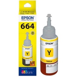 [EPSON 664 Yellow] Epson 100% Original Ink 664 Y Yellow