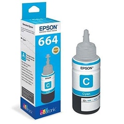 [EPSON 664 Cyan] Epson 100% Original Ink 664 C Cyan