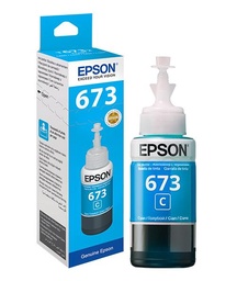 [EPSON 673 Cyan] EPSON 673 Ink 100% Original Cyan