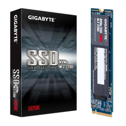 [Gigabyte 512GB M.2 NVMe] Gigabyte 512GB M.2 2280 PCIe 3.0 x4 NVMe 1.3 SSD #GP-GSM2NE3512GNTD