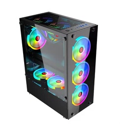 [Casing X Tech F8 Black] Casing X Tech F8 Gaming ATX Thermal Without PSU