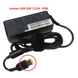 [Lenovo USB Port] Laptop Adapter Charger 20V 3.25A USB for Lenovo (G)+USB