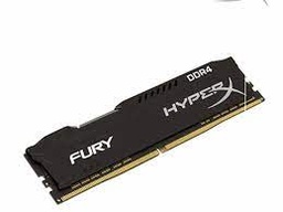 [HyperX Fury DDR4 8GB] Desktop Ram (Black) Kingston HyperX Fury DDR4 8GB 2666MHz